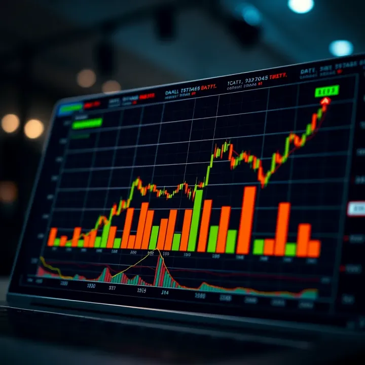 Performance Trends of Leading Binary Options Brokers Chart displaying performance trends of top binary options trading platforms in Brazil