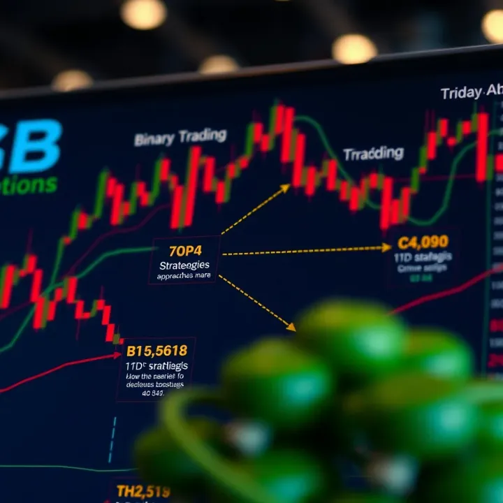 Key Strategies for Starting Binary Options Trading Diagram showing strategic approaches for beginners in binary options