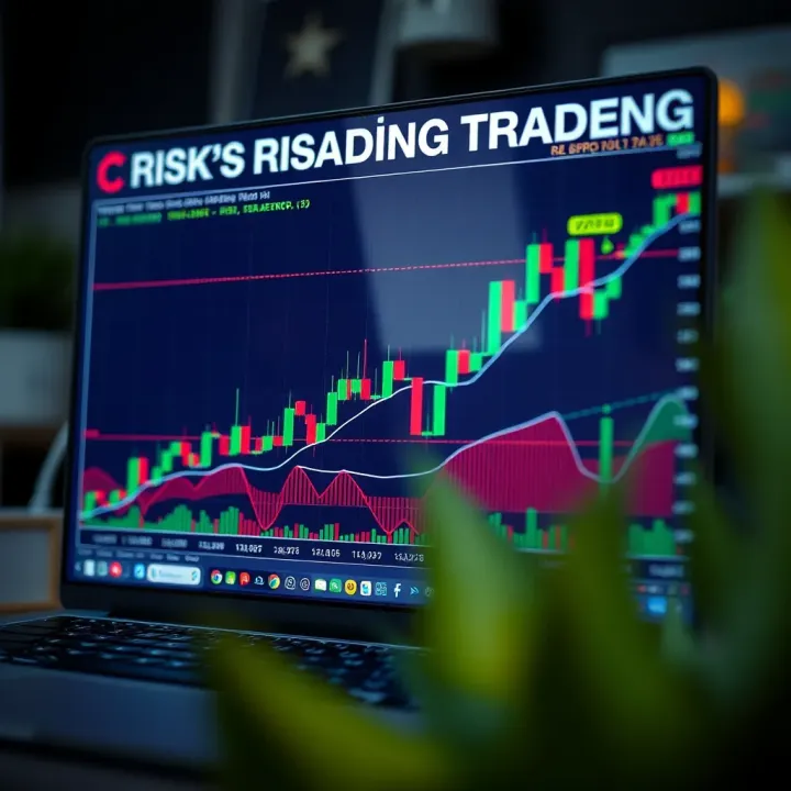 Effective Risk Management and Secure Trading Strategies Graph displaying risk management techniques and secure trading principles