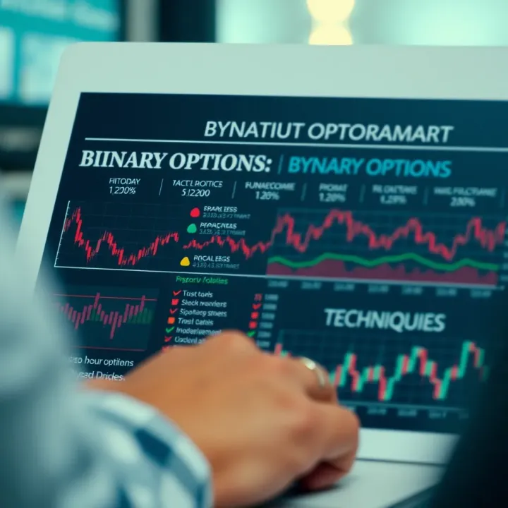 Key Strategies and Risk Management in Binary Options Chart showing common strategies and risk management techniques used in binary options market