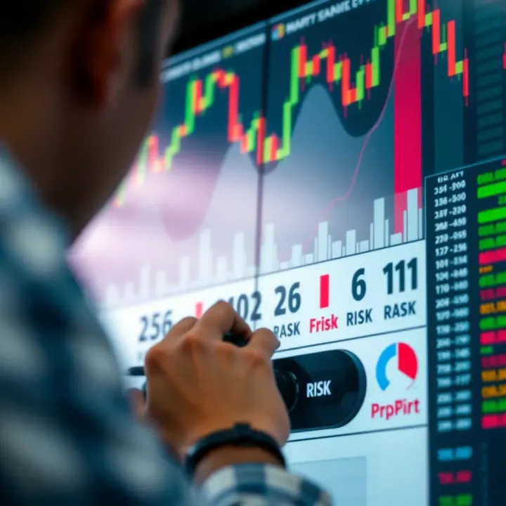 Essential Strategies for Successful Binary Options Trading Graph illustrating key binary options trading strategies with profit and risk indicators