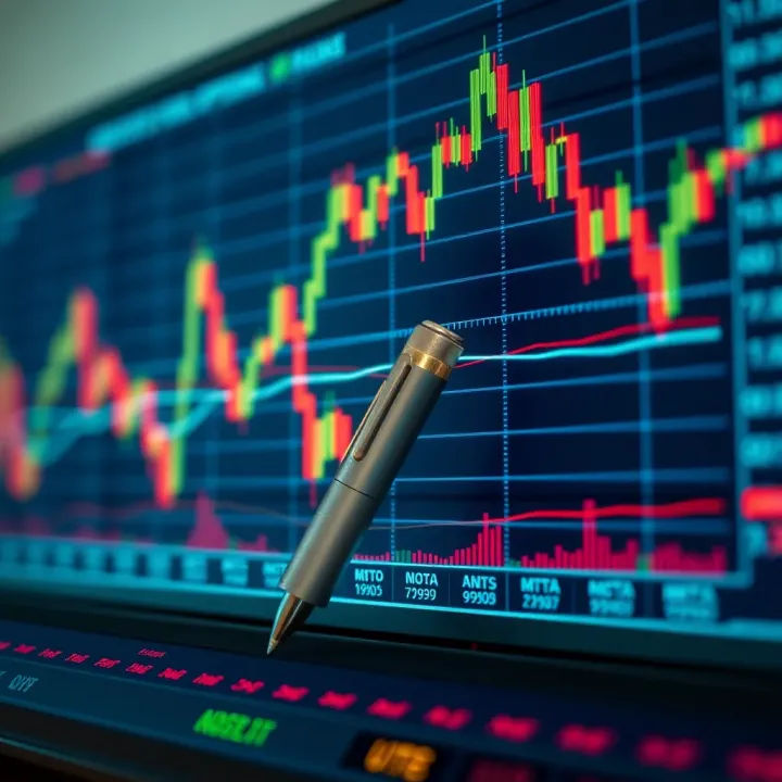 Binary Options Market Trends and Analysis Graph showing binary options trading trends and market fluctuations