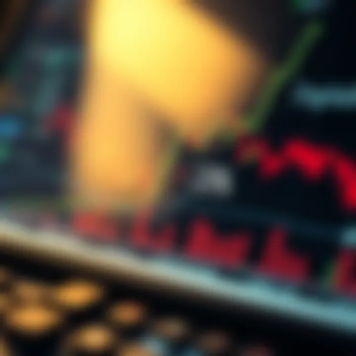 Graph illustrating risk management techniques and secure investment growth in binary options