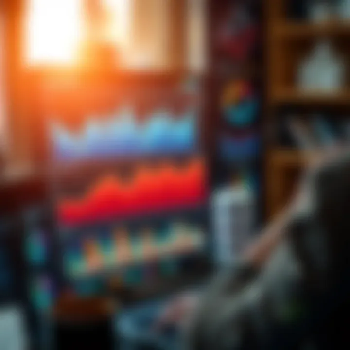 Visual representation of data interpretation to guide strategic decision-making in business