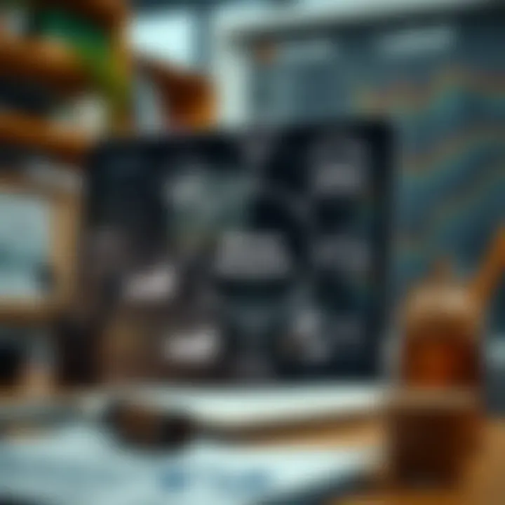 Diagram showing components of effective market research and data interpretation