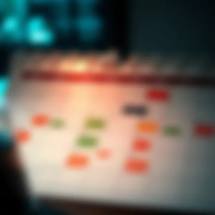 Detailed economic calendar displaying key financial indicators and dates for market events