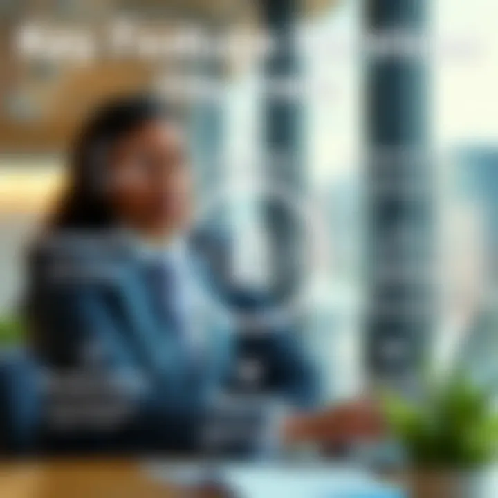 Illustration showing key elements of brokerage services including cost analysis, security features, and regulatory compliance