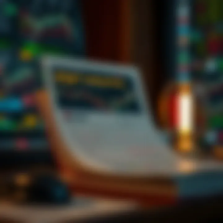 Open PDF files showing detailed trading plans and educational material