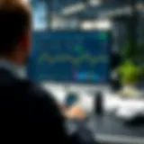 Stock market simulation interface showing virtual trades and portfolio overview