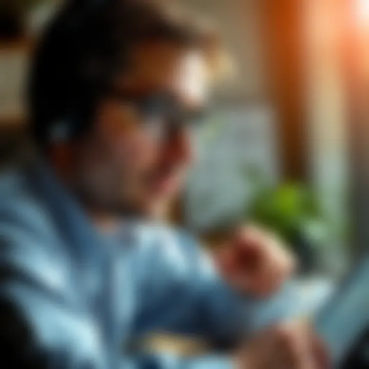 Assessing Risks and Benefits in Copy Trading Choices Investor analyzing risk and benefits of various copy trading options