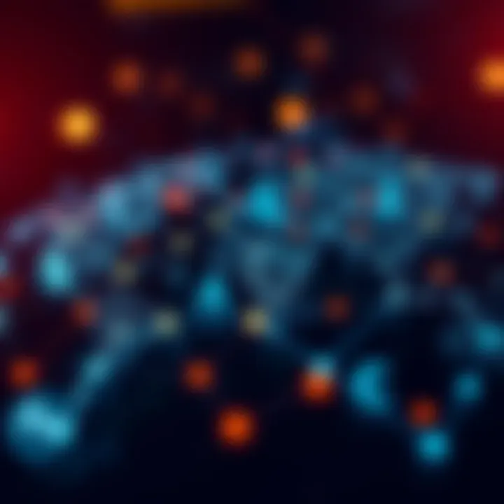 Global Currency Exchange Network in Forex Trading Illustration of a global currency exchange network showing interconnected currencies
