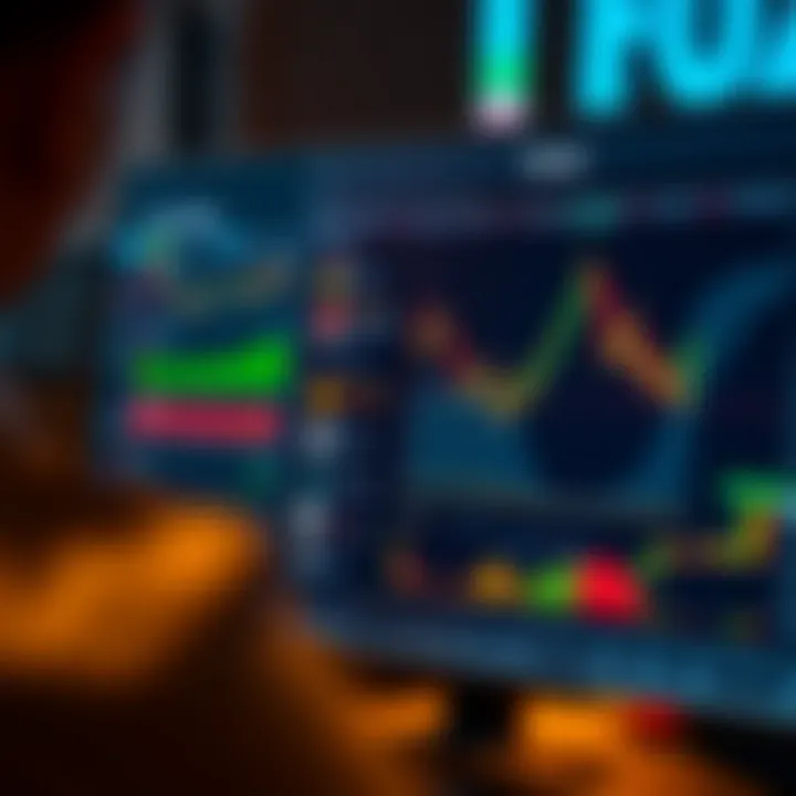 Interface of a forex trading platform showing signal providers and copy trading options