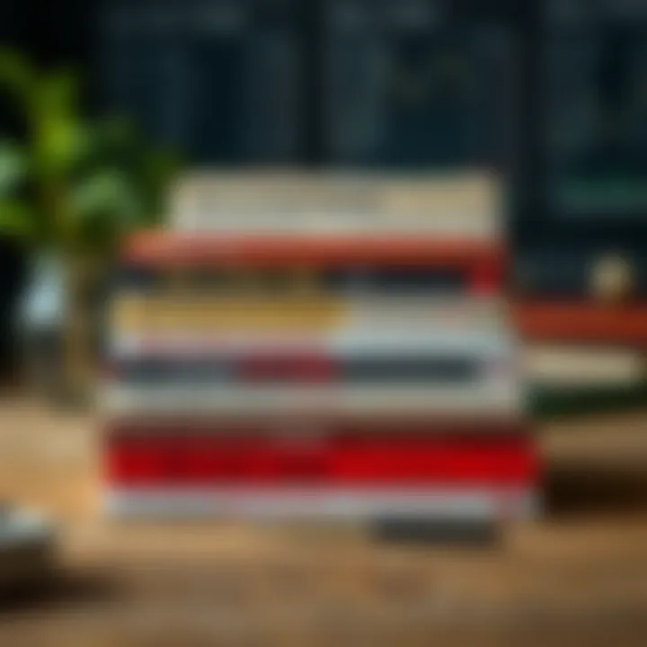 Essential Books for Mastering Price Action Trading Stack of recommended books on price action trading strategies