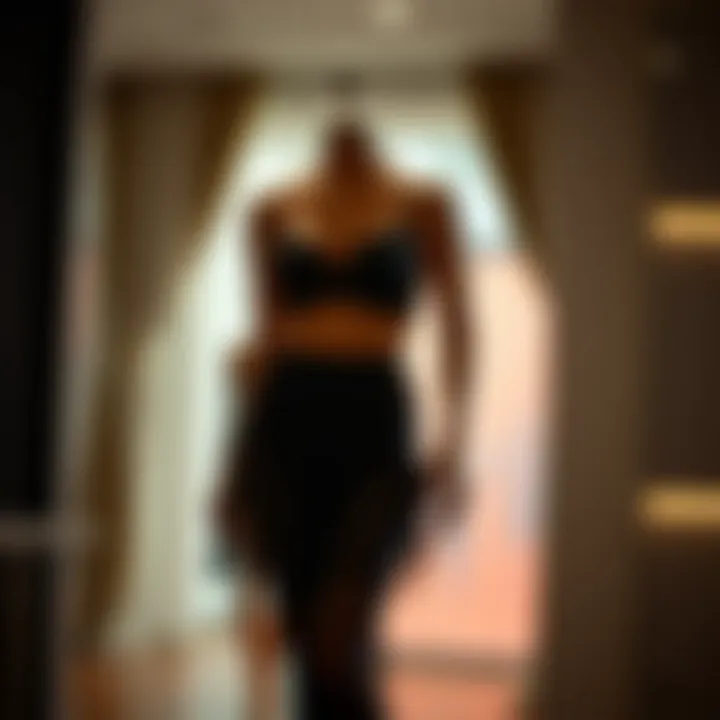 Graph illustrating economic performance and technological innovations shaping the intimate fashion sector