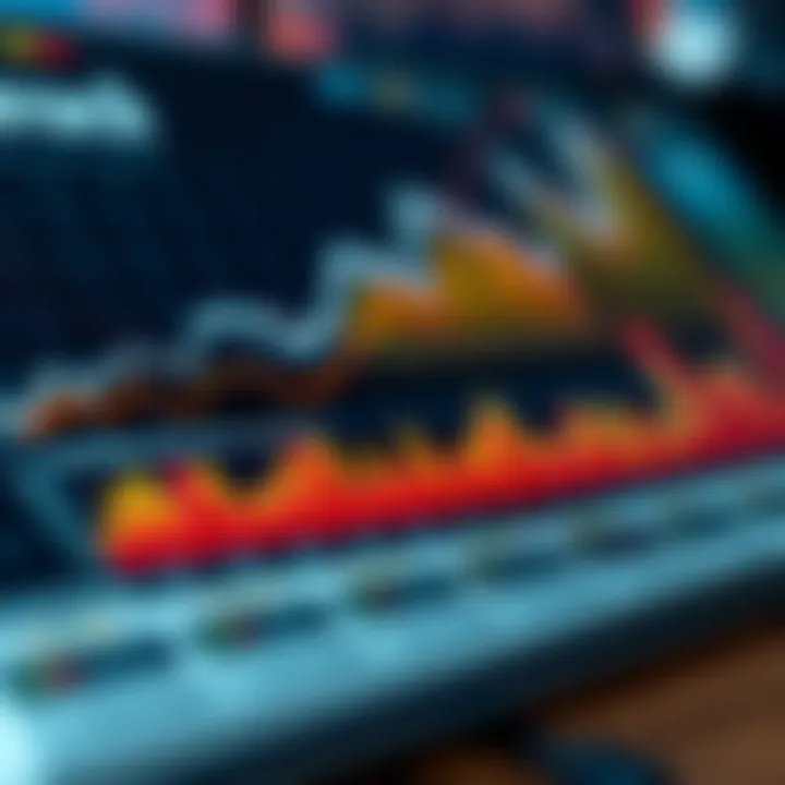 Graph showing market trends and economic indicators for strategic analysis