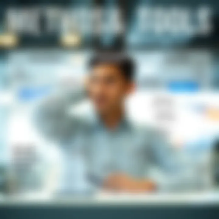 Diagram illustrating practical methods and tools for analyzing consumer market profiles and needs