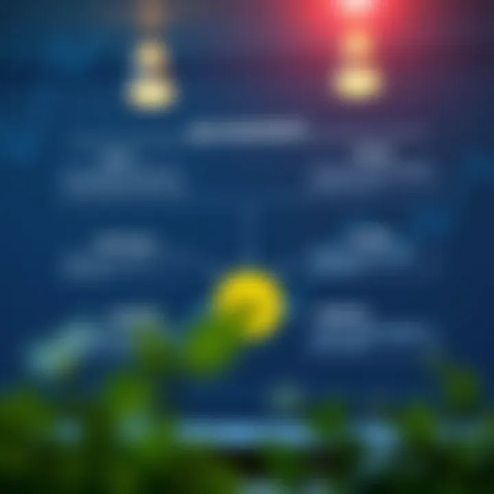 Diagram illustrating key components of risk management including identification, analysis, and mitigation