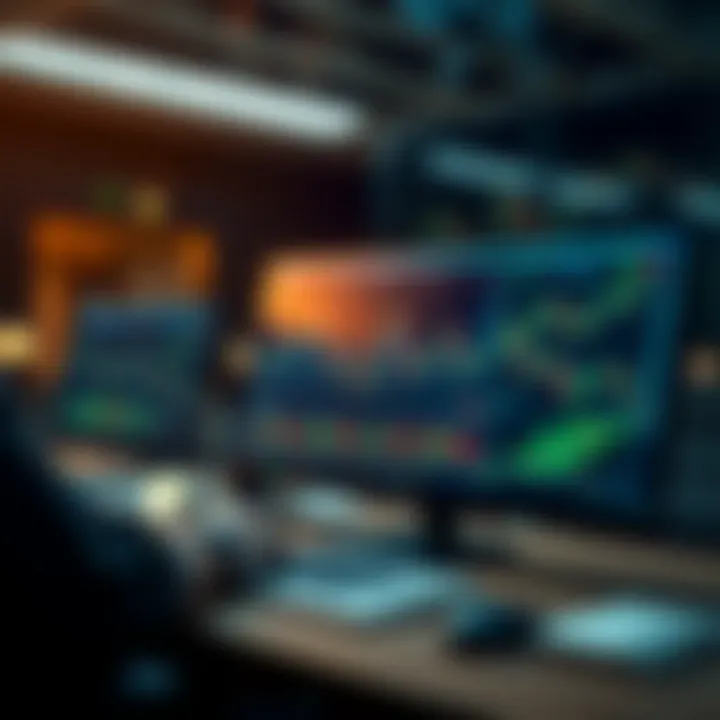 Conceptual illustration of secure and efficient day trading with digital tools and analytics