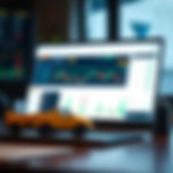 Safe and Risk-Free Demo Trading Environment Visual of a secure financial application highlighting risk-free practice trading environment
