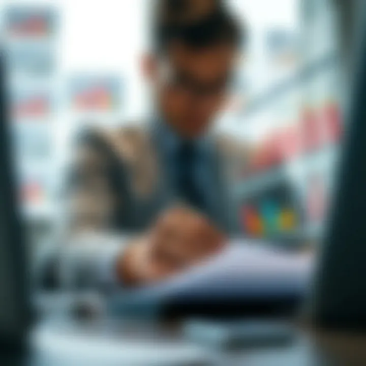 Illustration of strategic decision making using market data and analysis tools