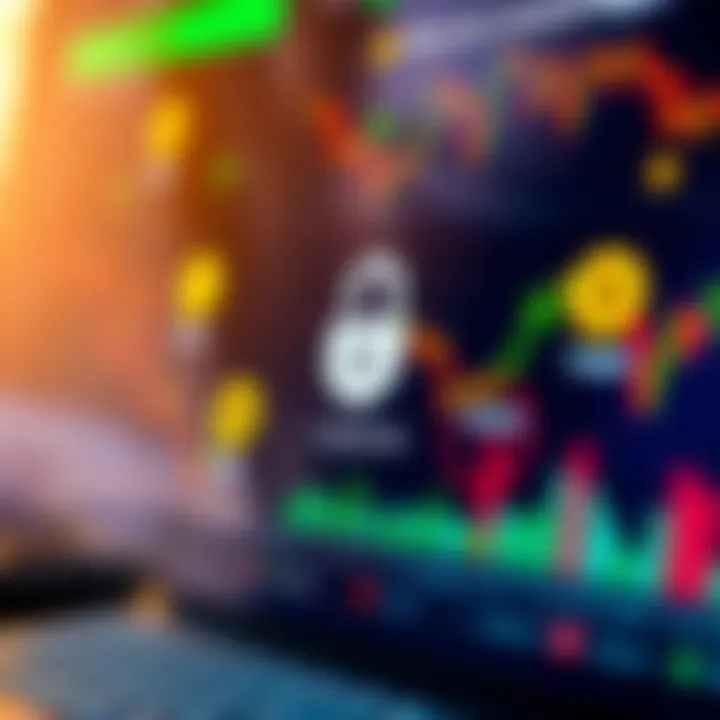Identifying Reliable Binary Options Platforms under Brazilian Regulation Illustration of a secure investment platform interface with regulatory compliance symbols