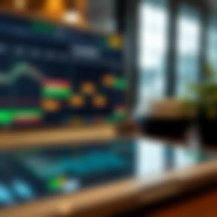 Calendar interface displaying key economic events and indicators for market analysis