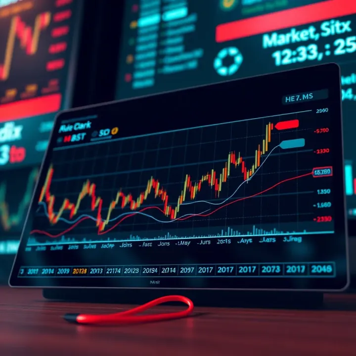 Central Bank Decisions and Their Influence on Market Movements Graph showcasing the impact of central bank decisions on financial market trends