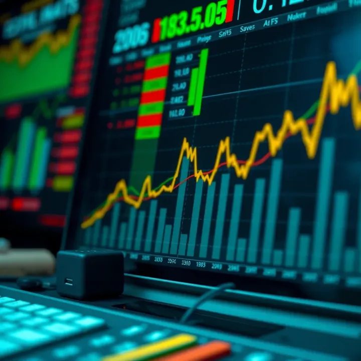 Economic Indicators and Market Analysis in the Brazilian Economy Graphical representation of economic indicators and their impact on financial market analysis in Brazil