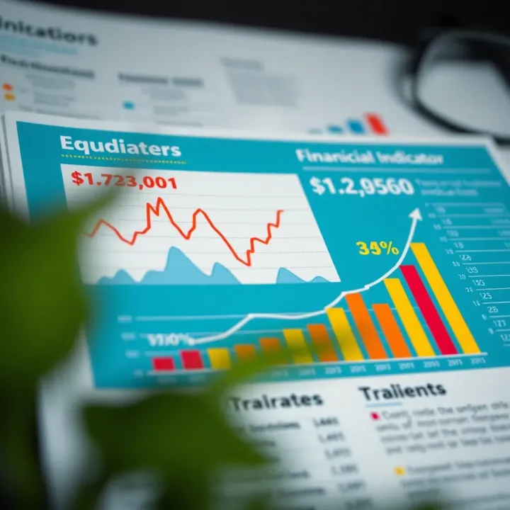 Key Economic Indicators and Their Impact on Financial Markets Graphical representation of key economic indicators influencing financial markets and investment decisions