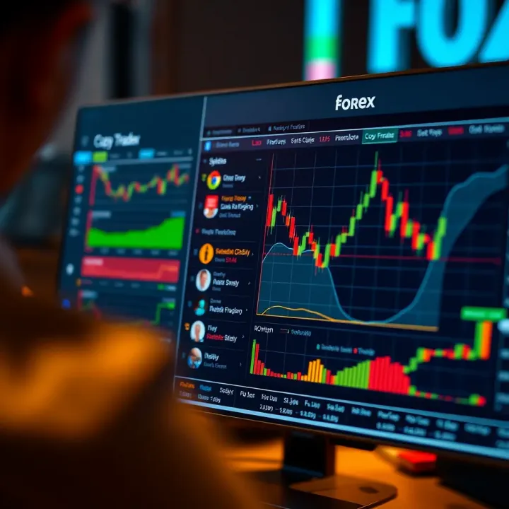 Choosing Reliable Platforms and Signal Providers for Copy Trading Interface of a forex trading platform showing signal providers and copy trading options