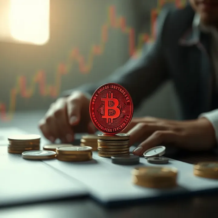 Conceptual illustration showing investment risks and protective measures in the binary options market