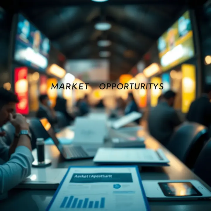 Visual representation of market opportunity evaluation aligned with Kotler's strategic marketing framework