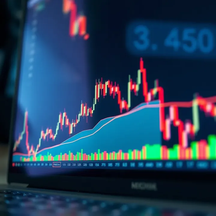Graph illustrating practical price action strategies for American asset trading