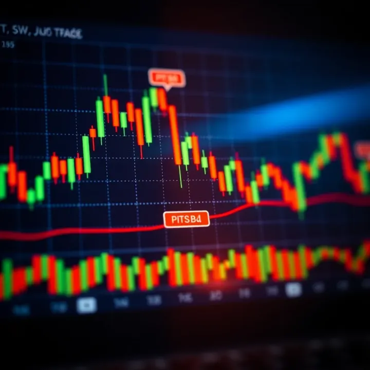 Candlestick Patterns in Price Action Trading Chart showing candlestick patterns used in price action trading to analyze market movements