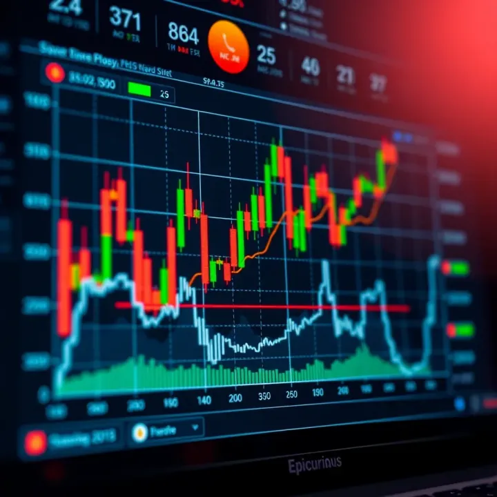 Comparative Performance of Leading Copy Trading Platforms Graph showing the performance of multiple investment portfolios in copy trading platforms