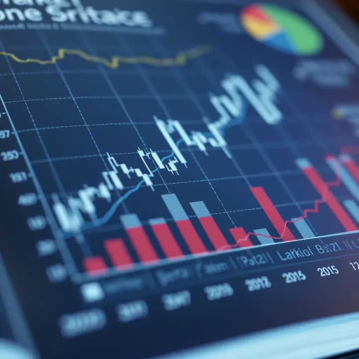 Risk Evaluation and Strategic Decisions from Market Data Insights Graph illustrating risk assessment and strategic decision-making based on market data interpretation