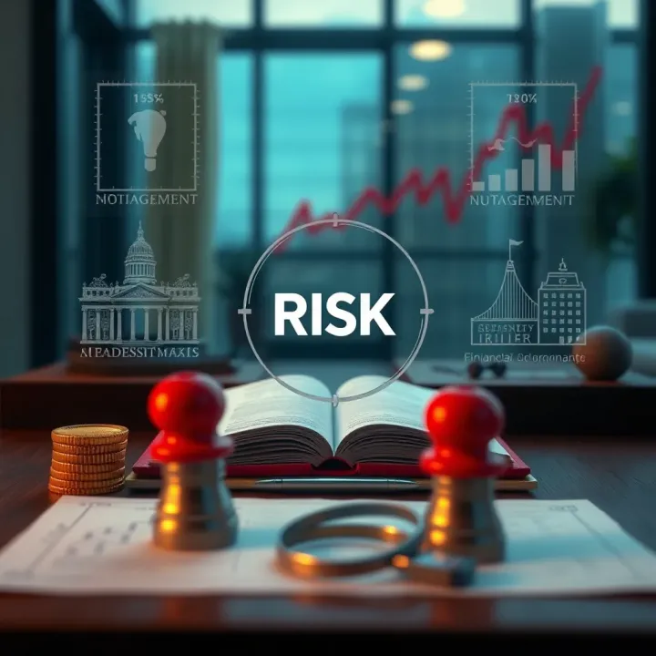Risk Assessment Tools for Strategic Decisions Visual representation of risk assessment tools and their application in strategic decision-making in a business context