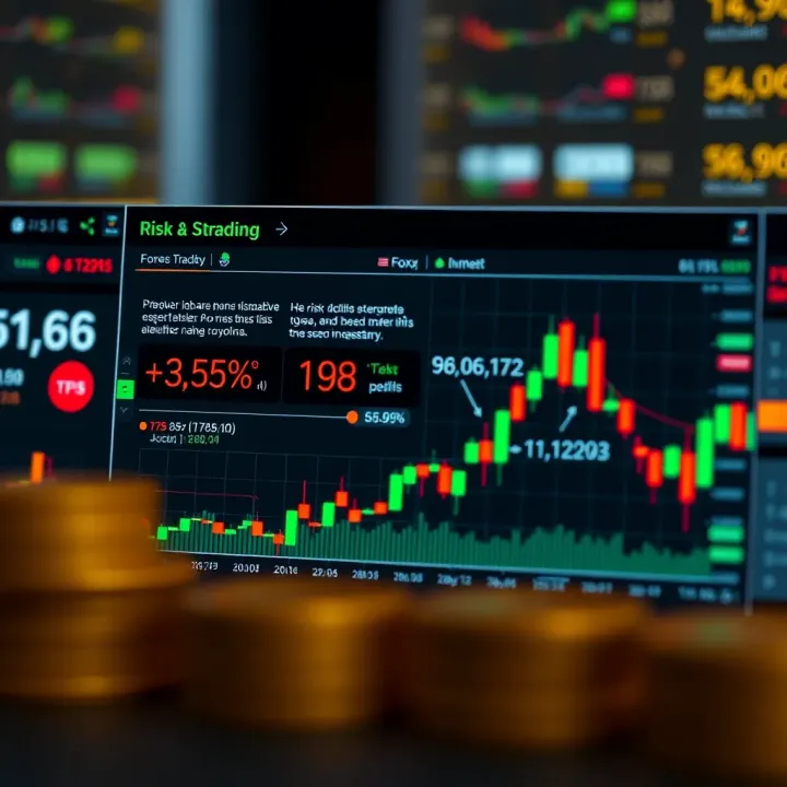Risk and Strategy Overview for Forex and Binary Options Markets Visual representation of risk levels and strategies associated with Forex and binary options trading