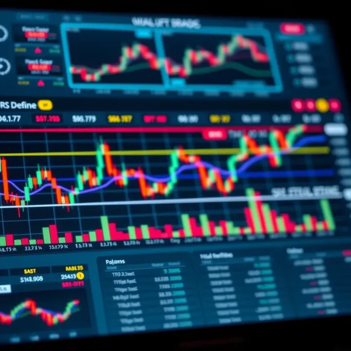 Graphical tools highlighting common visual patterns used to enhance binary options trading strategies